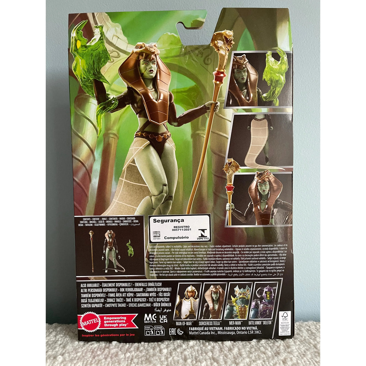 Masters of the Universe: Revolution Masterverse Action Figure Snake Sorceress Teela 18 cm Masters of the Universe