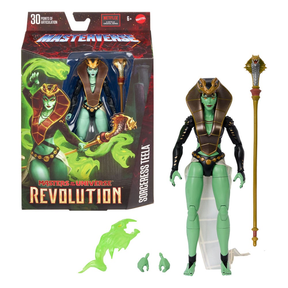 Masters of the Universe: Revolution Masterverse Action Figure Snake Sorceress Teela 18 cm Masters of the Universe