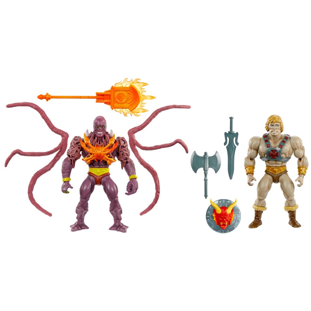 Masters of the Universe x Stranger Things Origins Action Figure 2-Pack He-Man & Vecna 14 cm Masters of the Universe