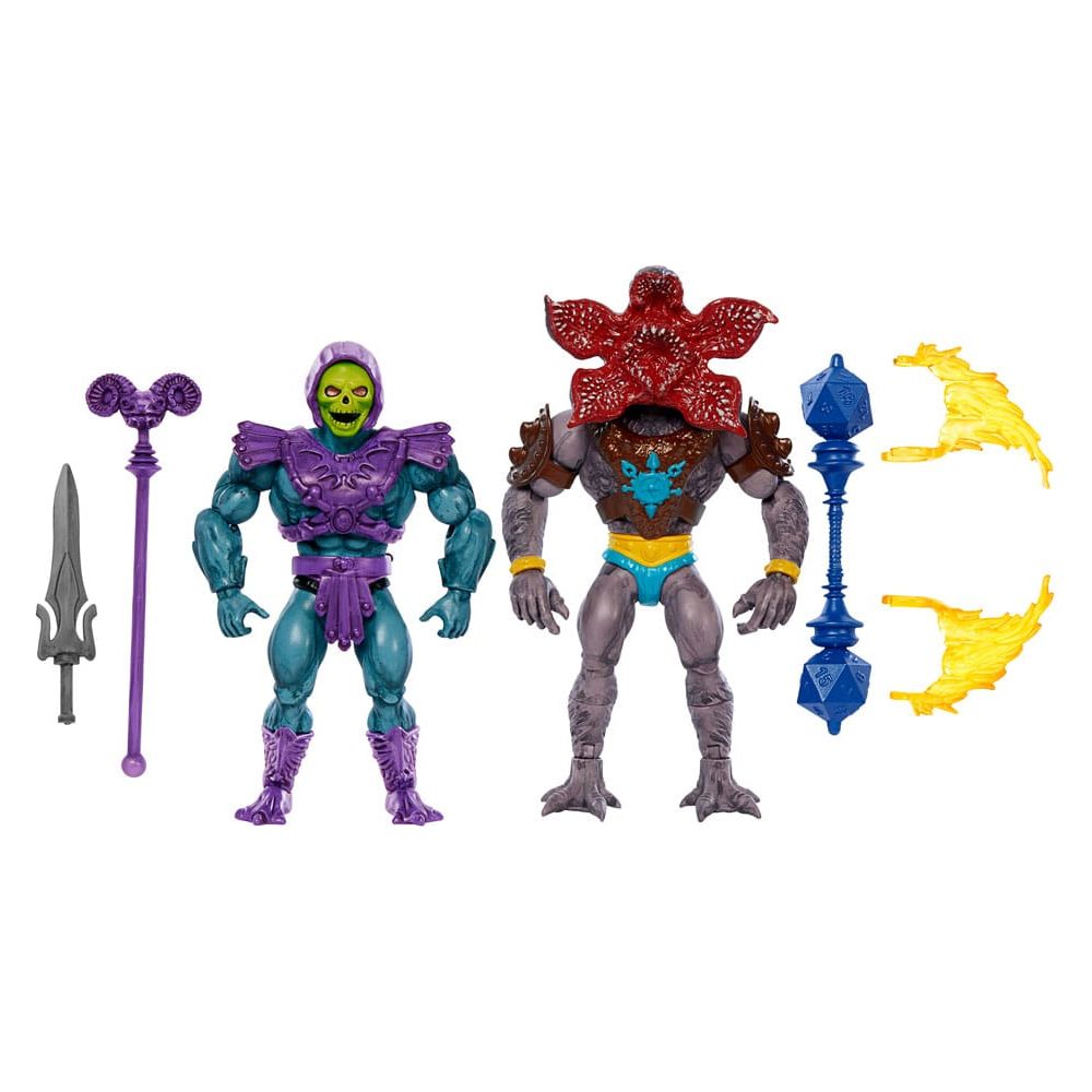 Masters of the Universe x Stranger Things Origins Action Figure 2-Pack Skeletor & Demogorgon Masters of the Universe