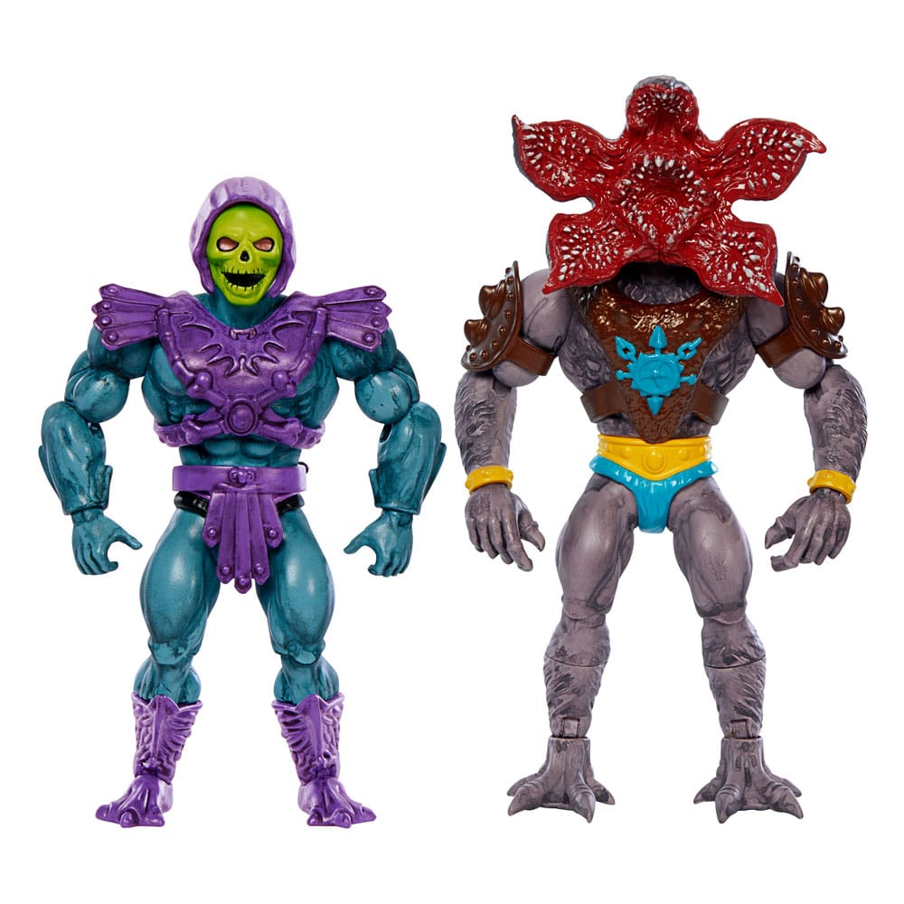 Masters of the Universe x Stranger Things Origins Action Figure 2-Pack Skeletor & Demogorgon Masters of the Universe