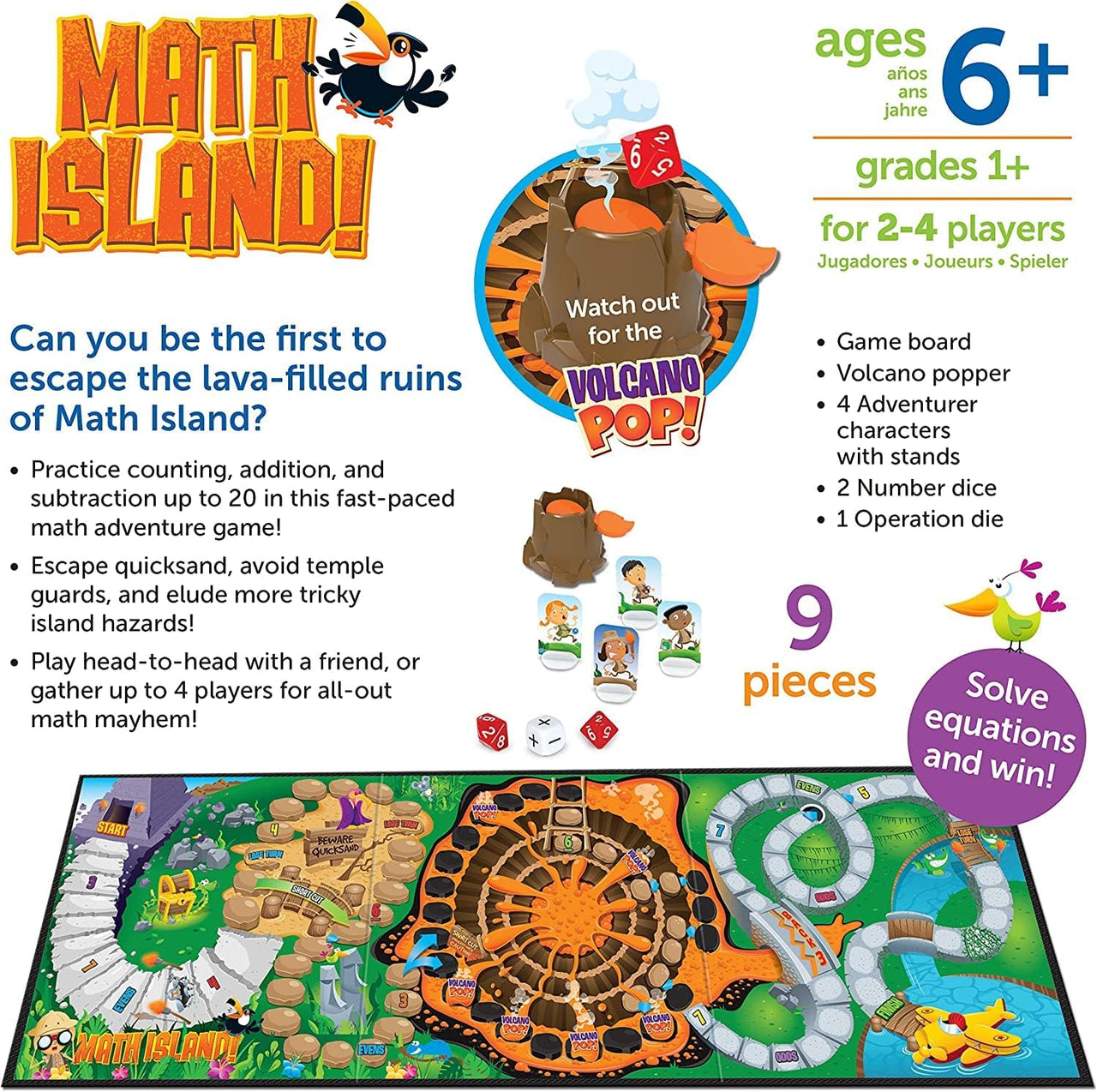 Math Island! Addition & Subtraction Game Learning Resources