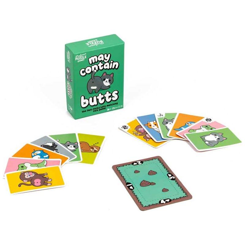 May Contain Butts Matching Game Professor Puzzle Games