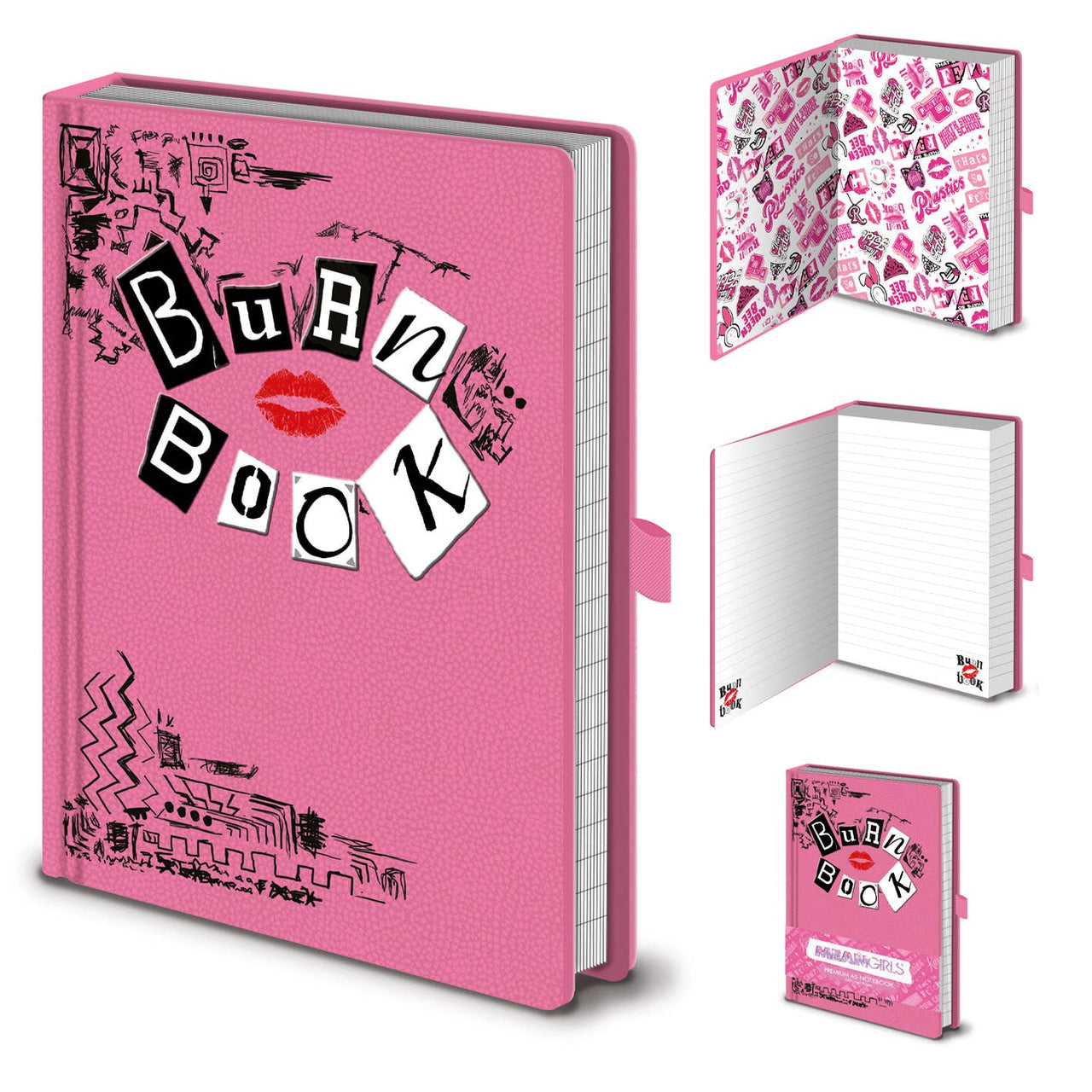 Mean Girls A5 Premium Notebook Burn Book