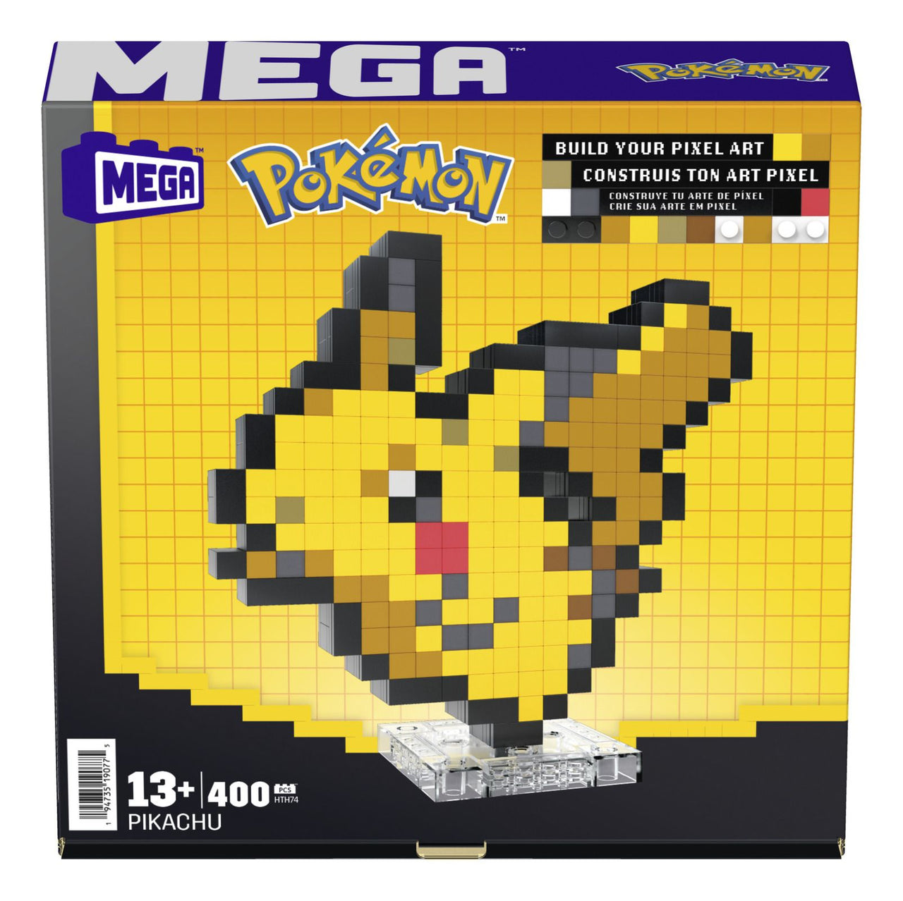 Mega Bloks Pokemon - Pikachu Pixel Art Mega
