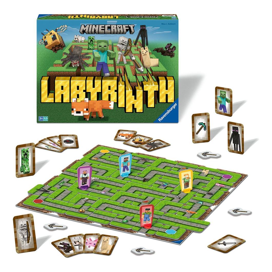 Minecraft Labyrinth Board Game