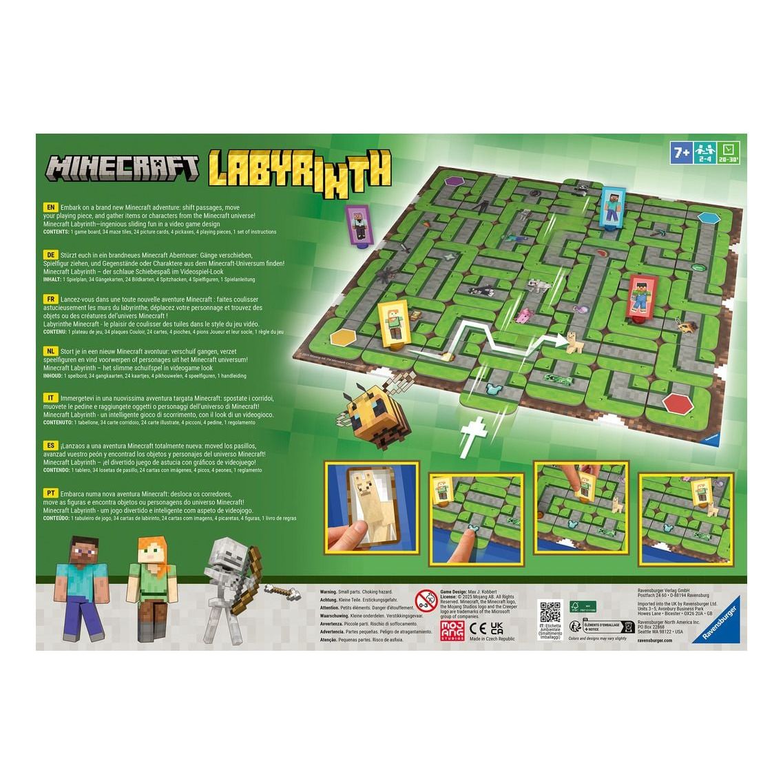 Minecraft Labyrinth Board Game