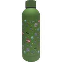 Thumbnail for Minecraft Stainless Steel Bottle 500ml Green