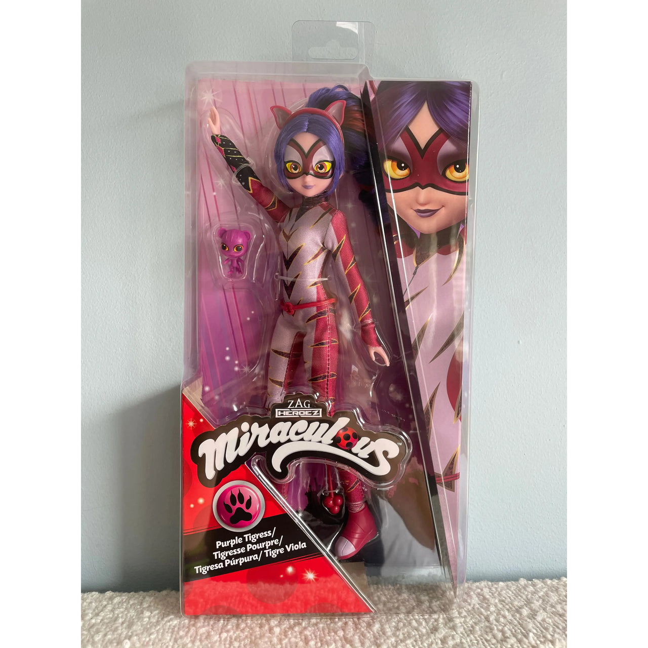 Miraculous Ladybug Purple Tigress Fashion Doll Miraculous Ladybug