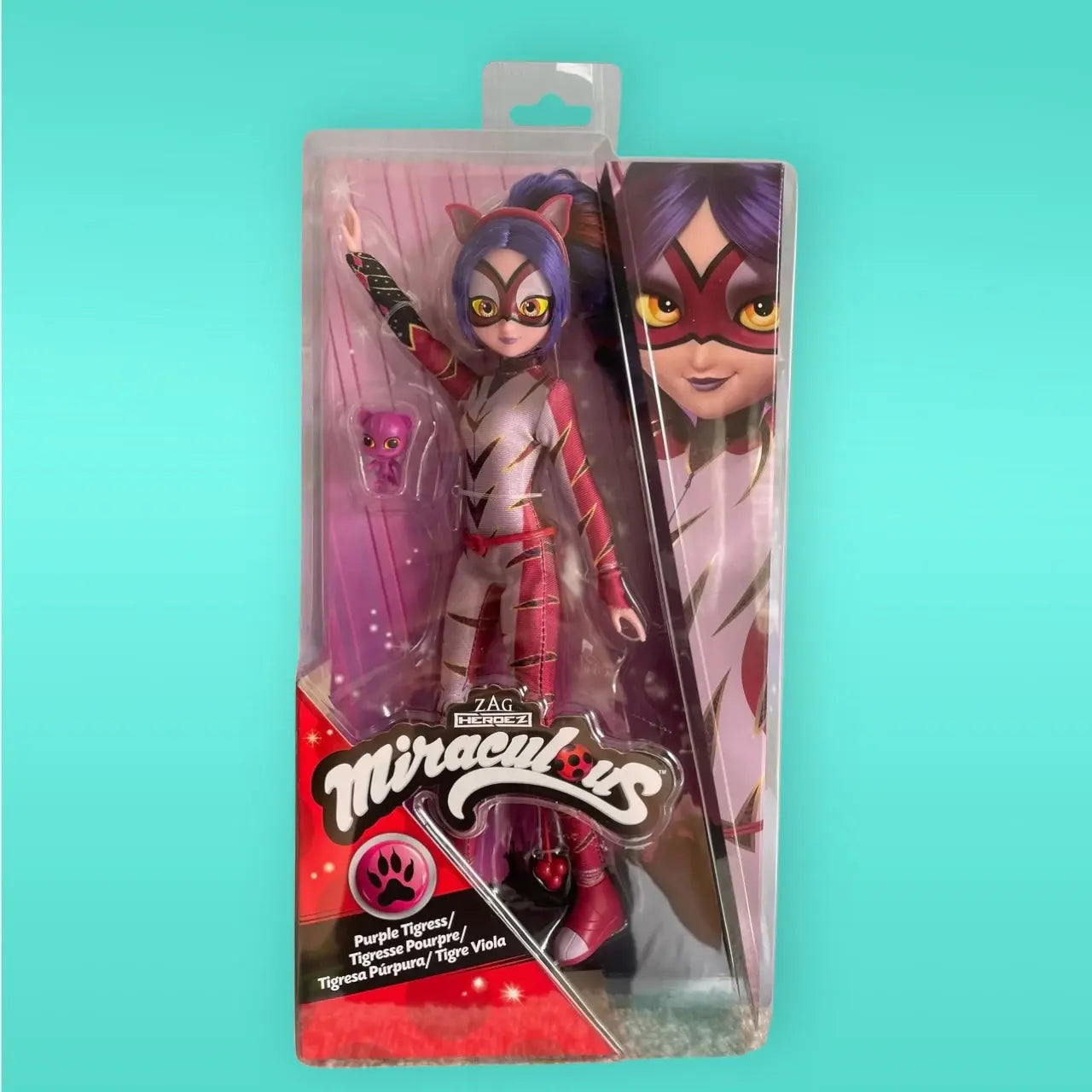 Miraculous Ladybug Purple Tigress Fashion Doll Miraculous Ladybug