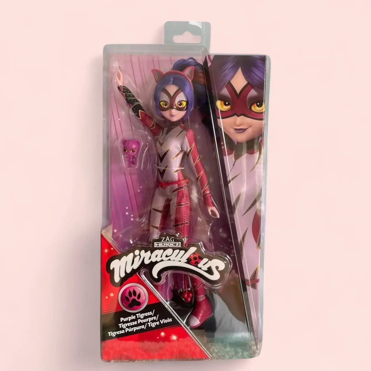 Miraculous Ladybug Purple Tigress Fashion Doll Miraculous Ladybug