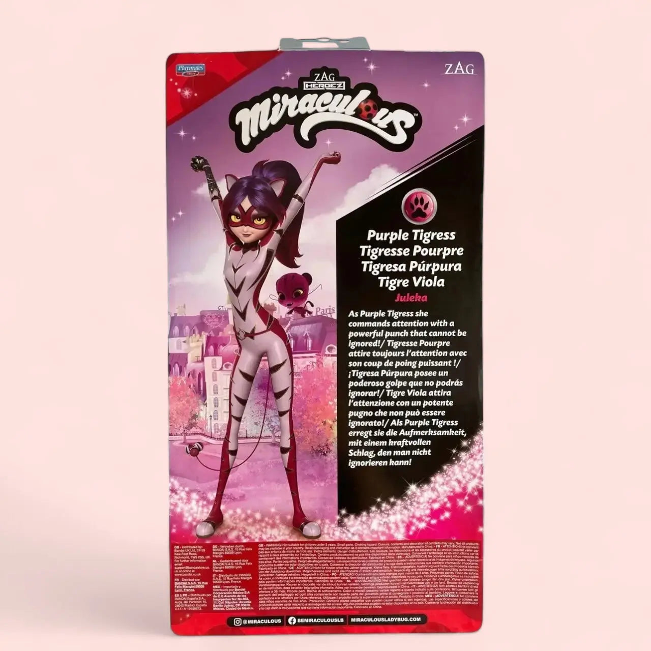 Miraculous Ladybug Purple Tigress Fashion Doll Miraculous Ladybug