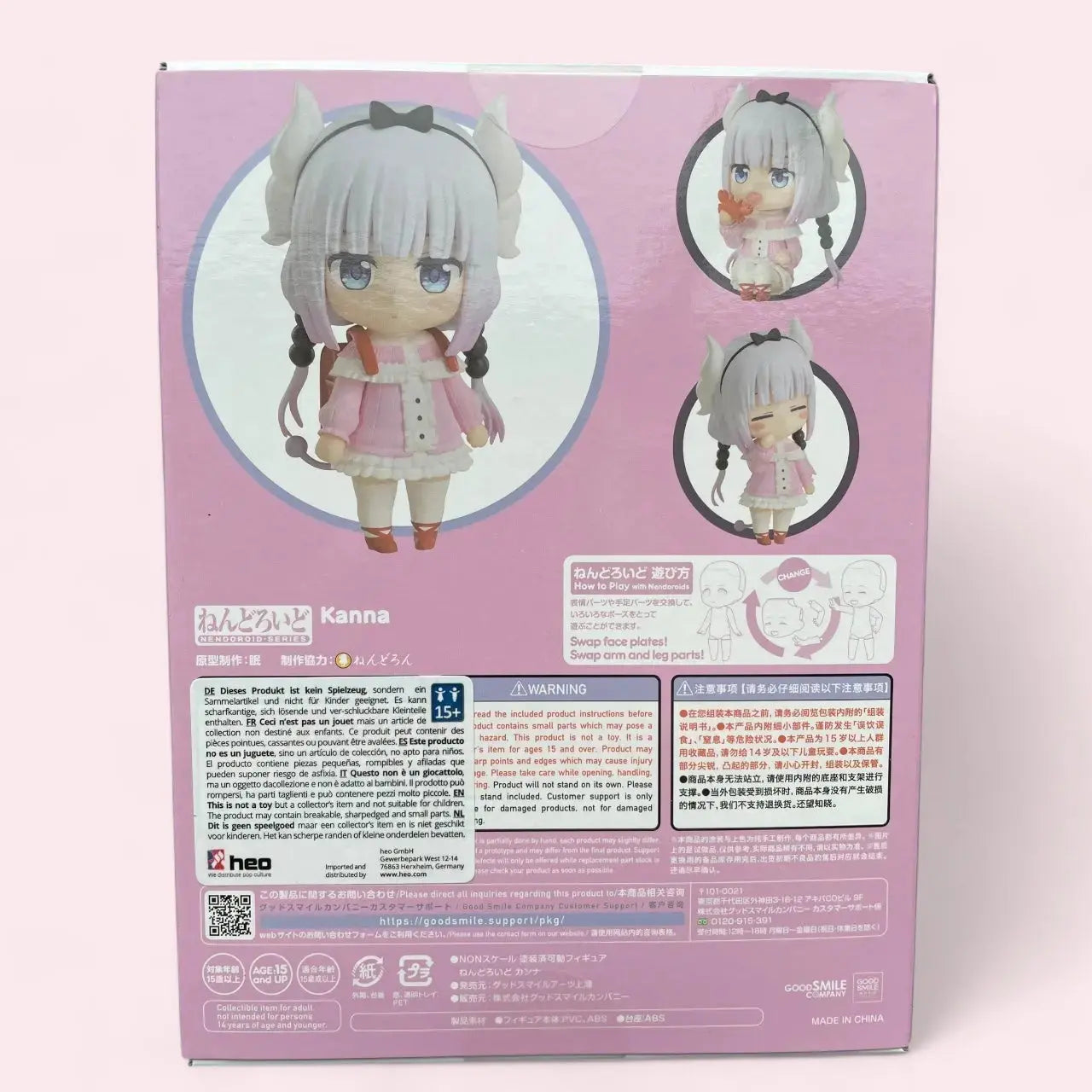 Miss Kobayashi's Dragon Maid Nendoroid Action Figure Kanna 10 cm Good Smile Company