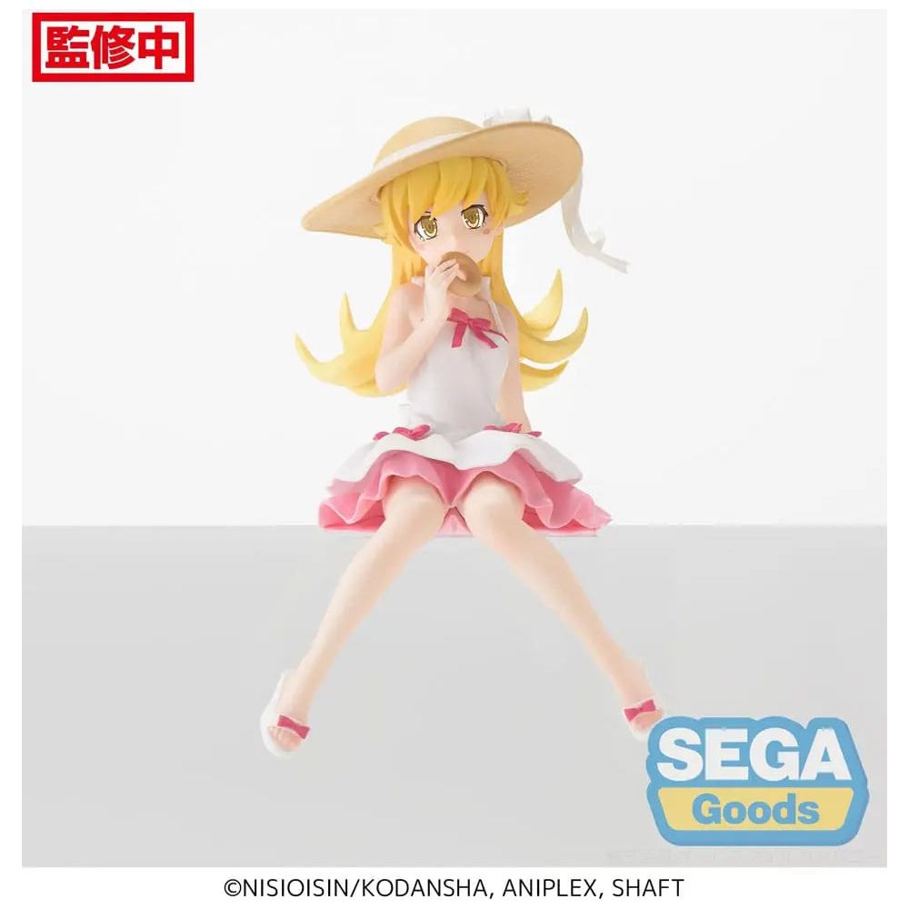 Monogatari Series PM Perching PVC Statue Shinobu Oshino 14 cm Sega Goods