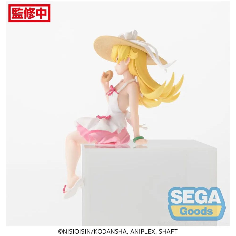 Monogatari Series PM Perching PVC Statue Shinobu Oshino 14 cm Sega Goods