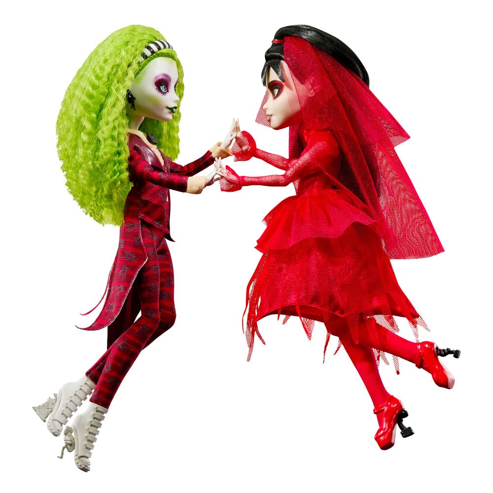 Monster High Beetlejuice Skullector Doll 2-Pack Betelgeuse & Lydia - Unicorn & Punkboi