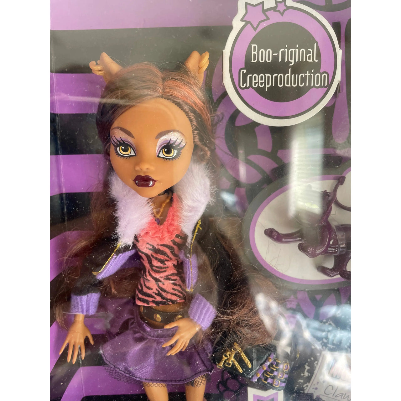 Monster High Boo-riginal Creeproduction Clawdeen Wolf Doll Monster High