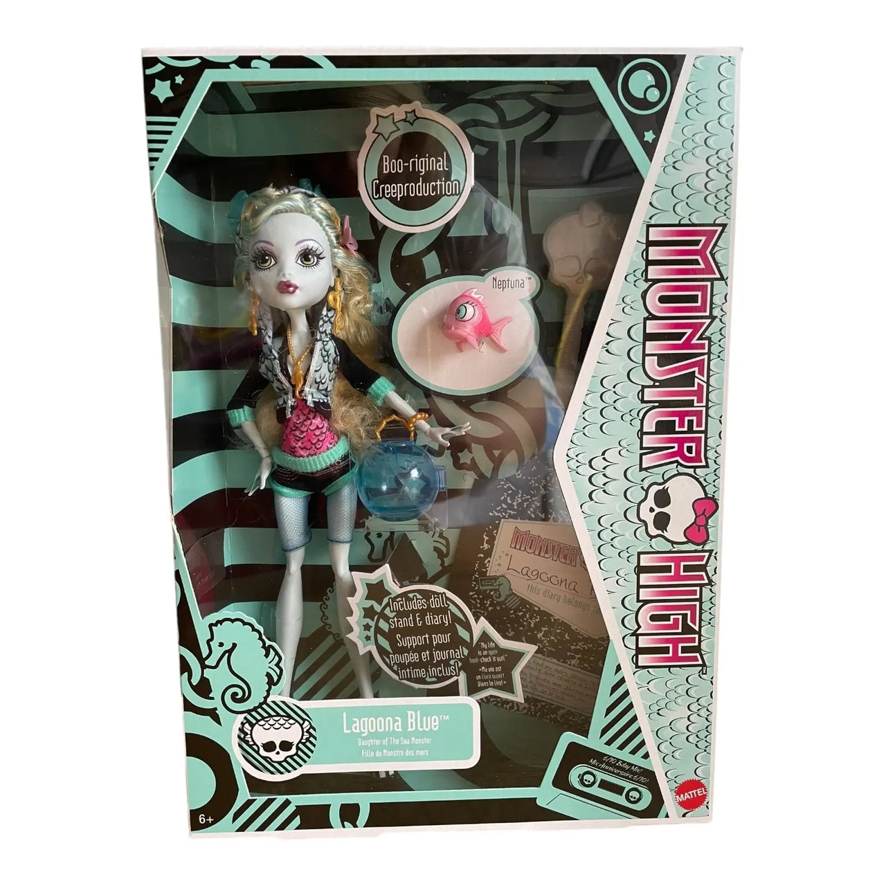 Monster High Boo-riginal Creeproduction Lagoona Blue Doll Monster High