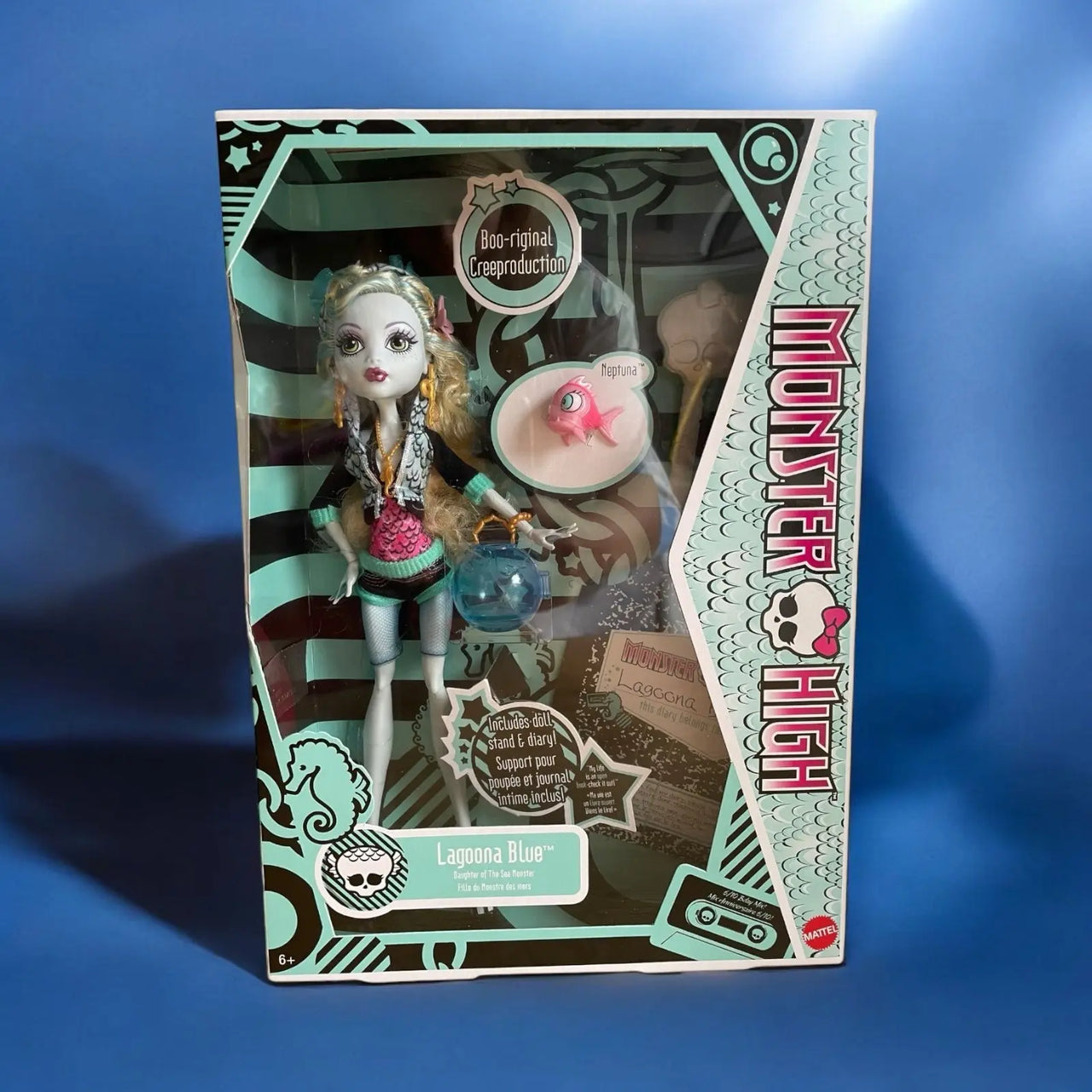 Monster High Boo-riginal Creeproduction Lagoona Blue Doll Monster High