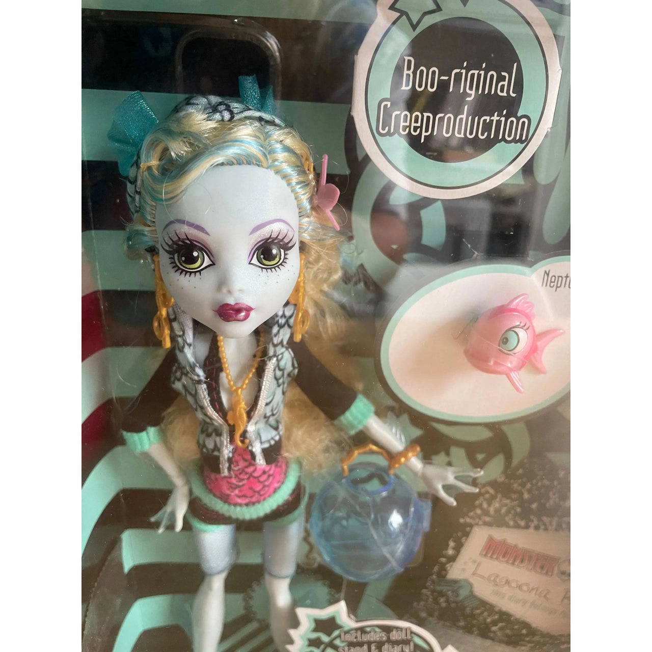 Monster High Boo-riginal Creeproduction Lagoona Blue Doll Monster High