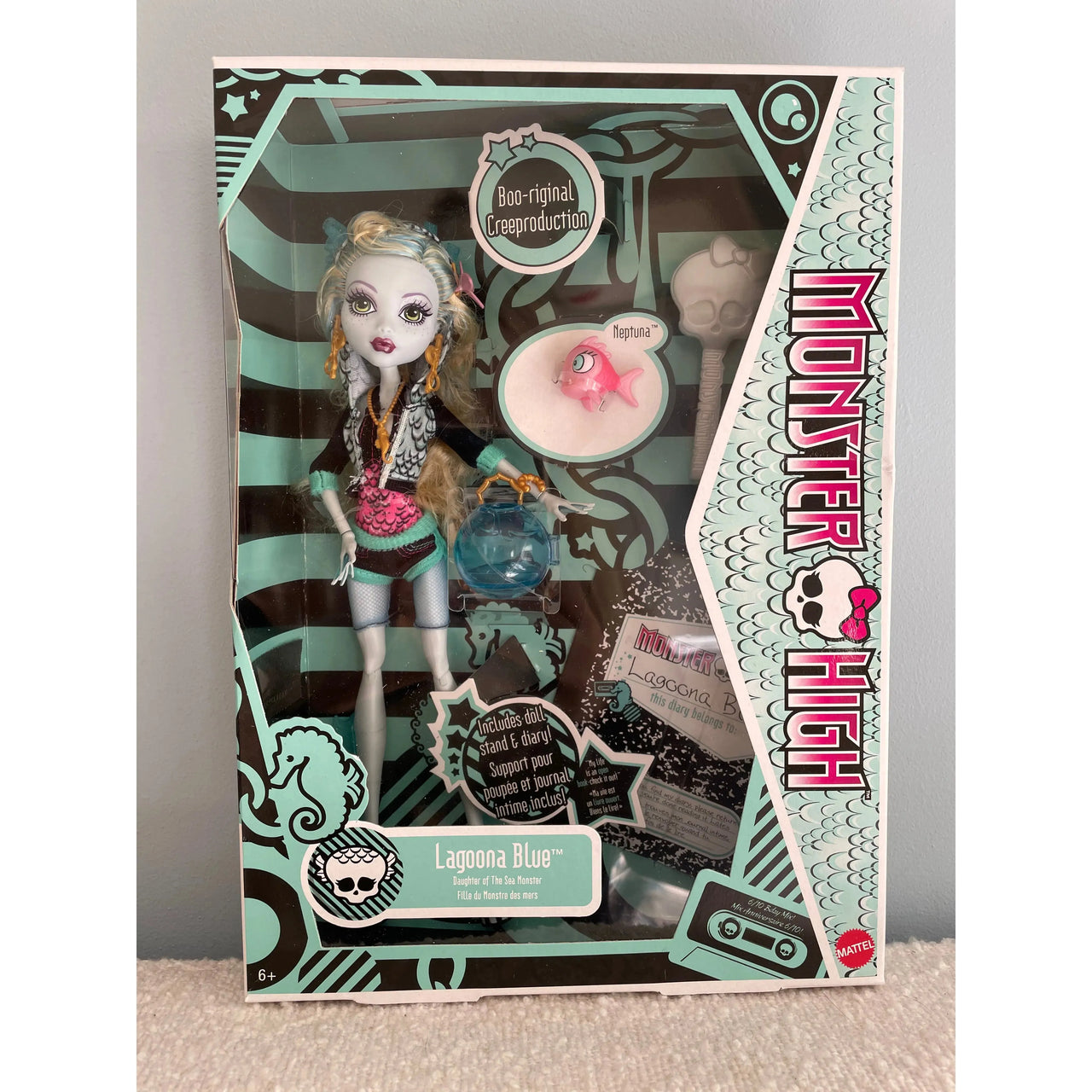 Monster High Boo-riginal Creeproduction Lagoona Blue Doll Monster High