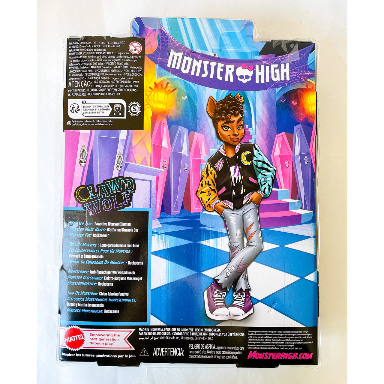 Monster High Clawd Wolf Doll Monster High