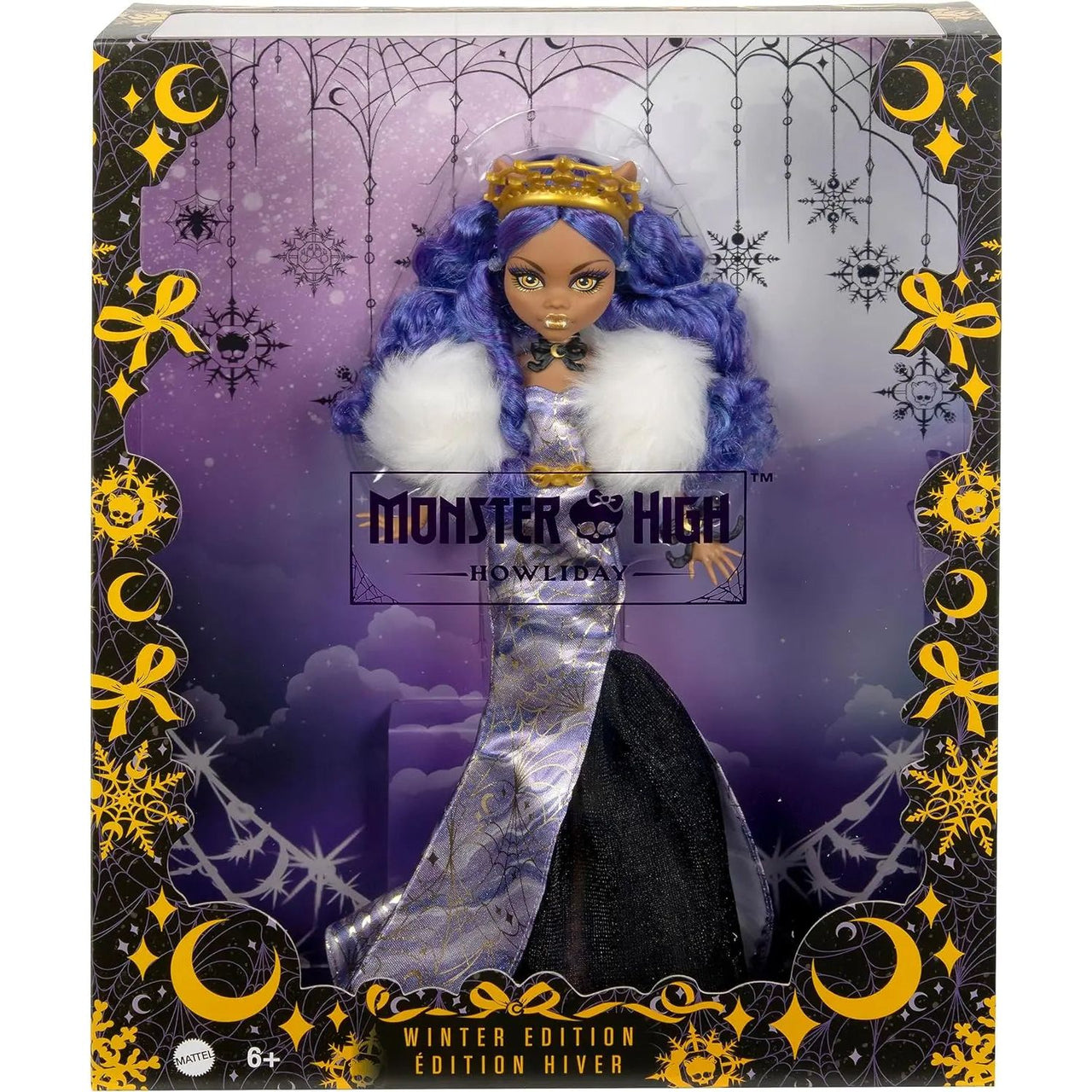 Monster High Clawdeen Wolf Howliday Collectible Doll Monster High