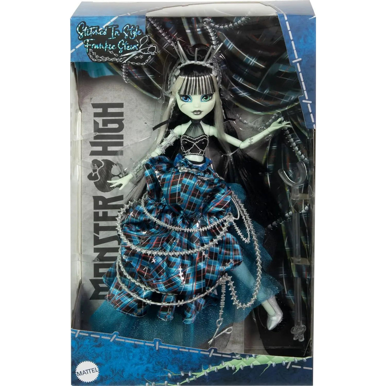 Monster High Frankie Stein Stitched in Style Fashion Collectible Doll Monster High