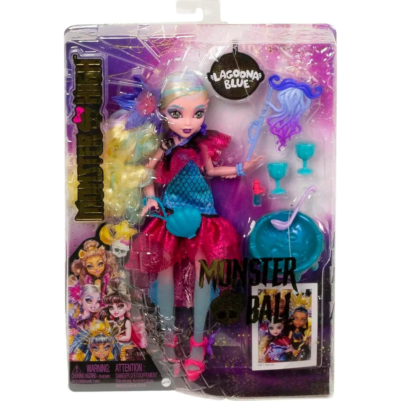 Monster High Monster Ball Lagoona Blue Doll Monster High