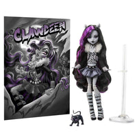 Thumbnail for Monster High Reel Drama Clawdeen Wolf Doll - Unicorn & Punkboi