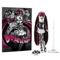 Thumbnail for Monster High Reel Drama Draculaura Doll - Unicorn & Punkboi