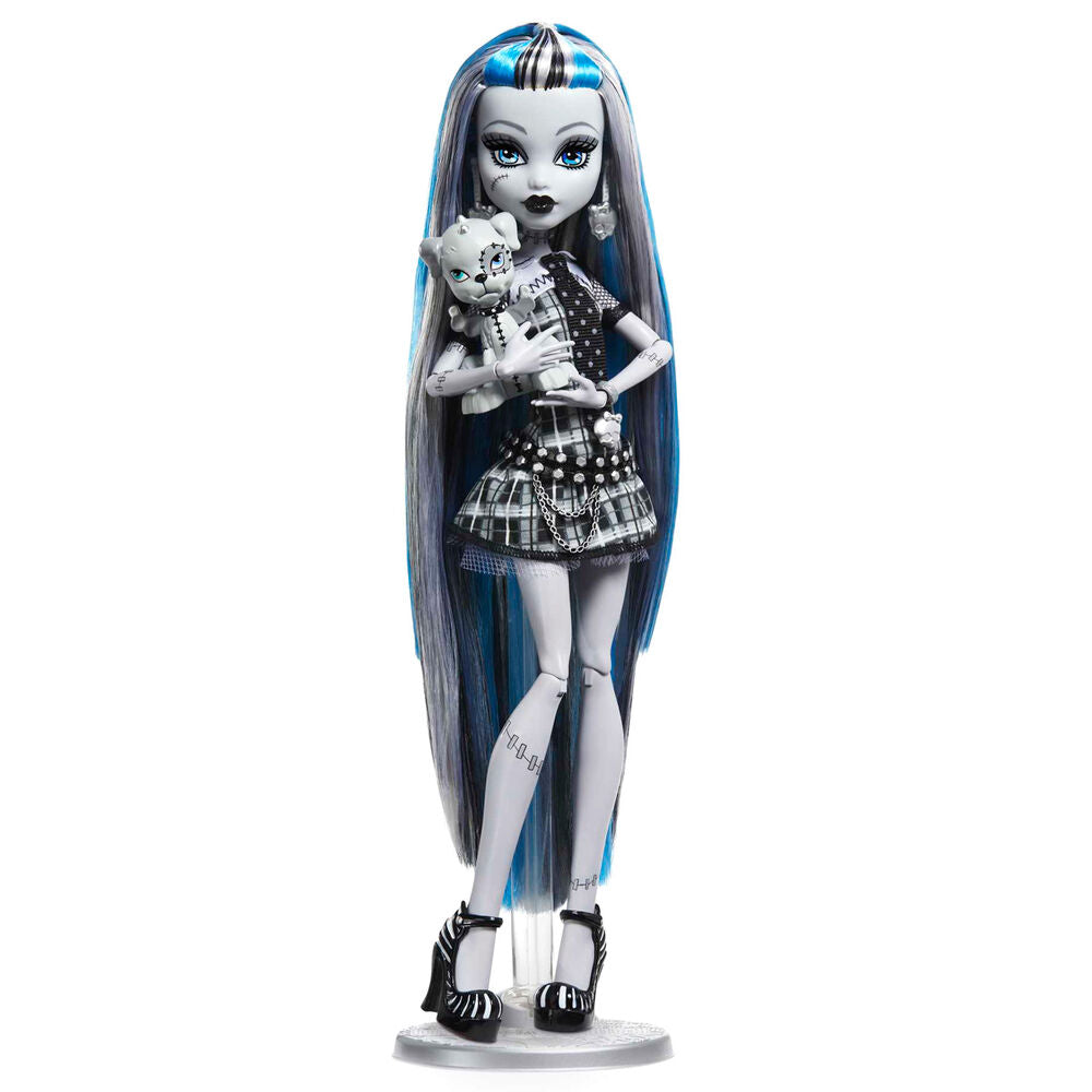 Monster High Reel Drama Frankie Stein Doll - Unicorn & Punkboi