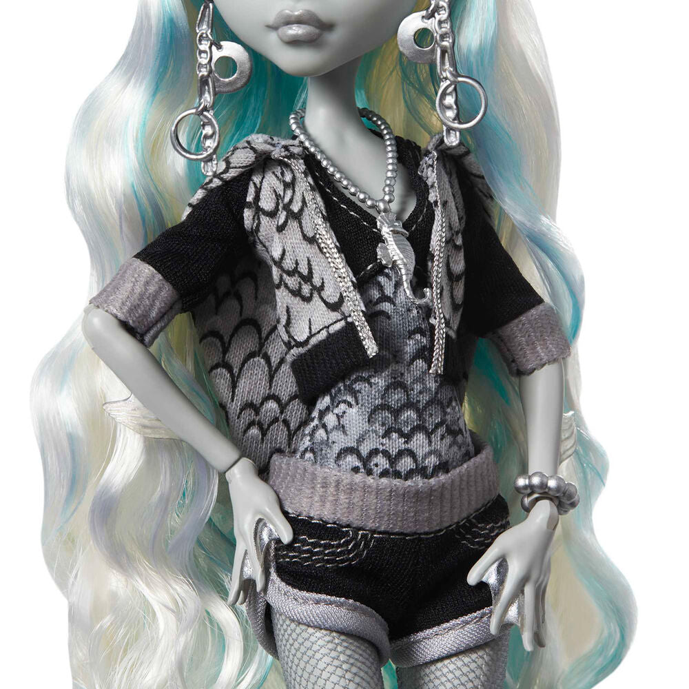 Monster High Reel Drama Lagoona Blue Doll - Unicorn & Punkboi