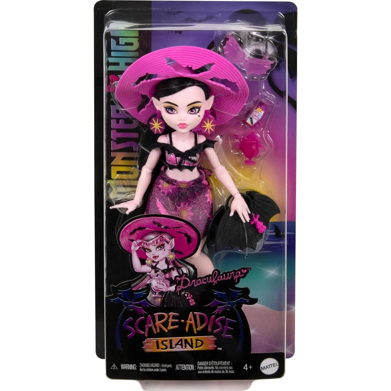 Monster High Scare-adise Island Draculaura Doll Monster High