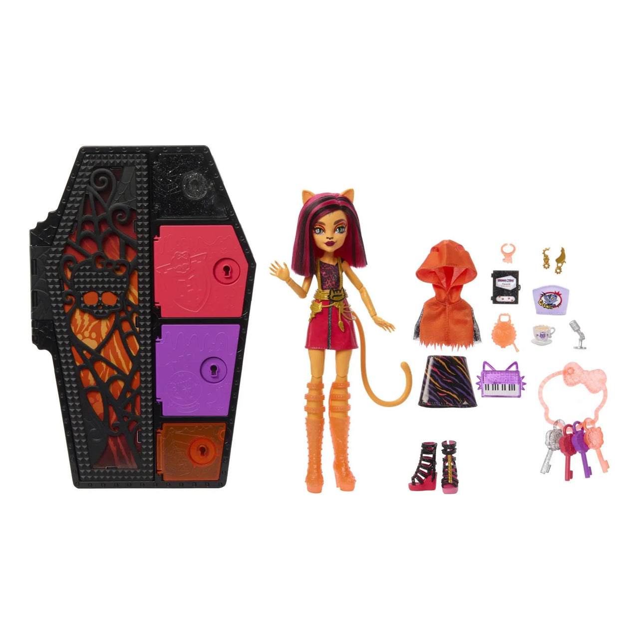 Monster High Skulltimate Secrets Neon Frights Series 3 Toralei Doll Monster High