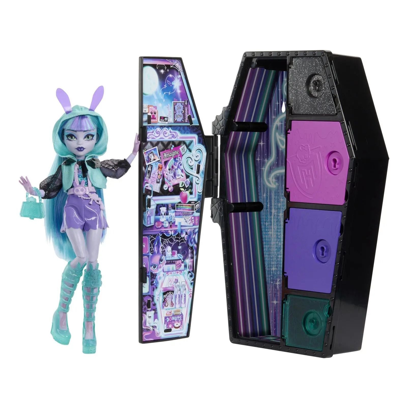 Monster High Skulltimate Secrets Neon Frights Series 3 Twyla Doll Monster High
