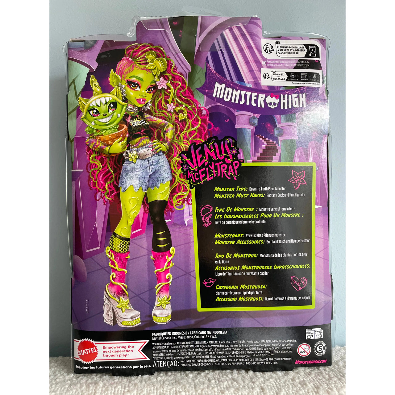 Monster High Venus McFlytrap Doll Monster High