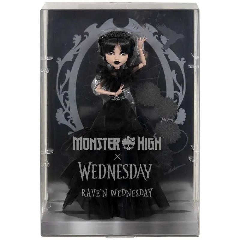 Monster High x Wednesday: Rave'N Wednesday Doll Monster High