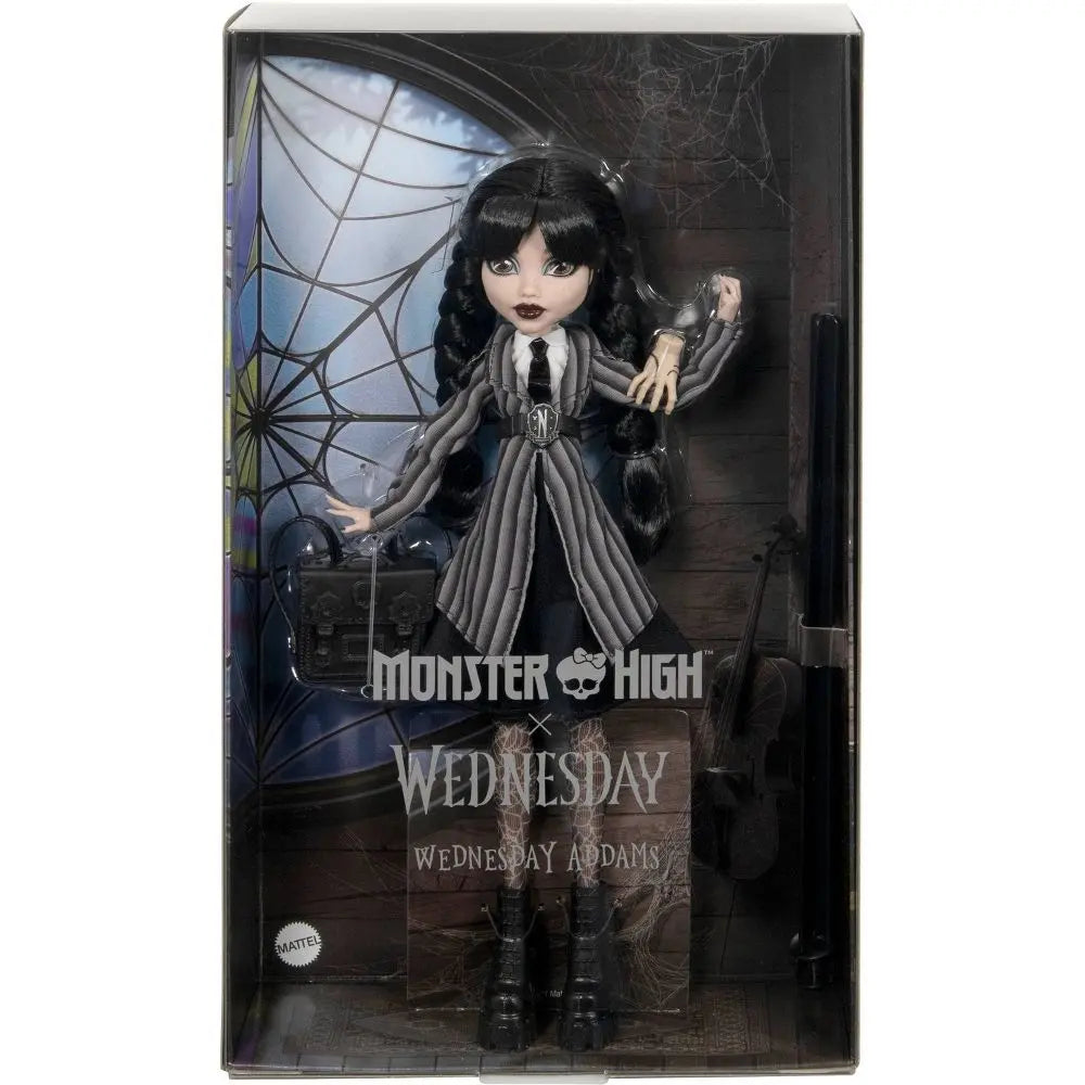 Monster High x Wednesday: Wednesday Addams Doll Monster High