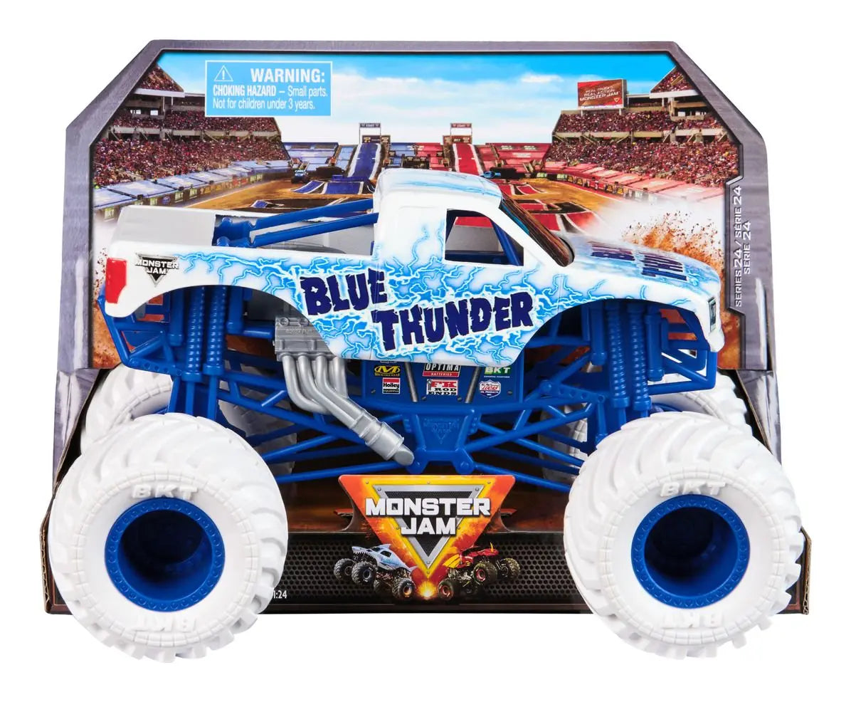 Monster Jam 1:24 Die Cast - Blue Thunder Monster Jam