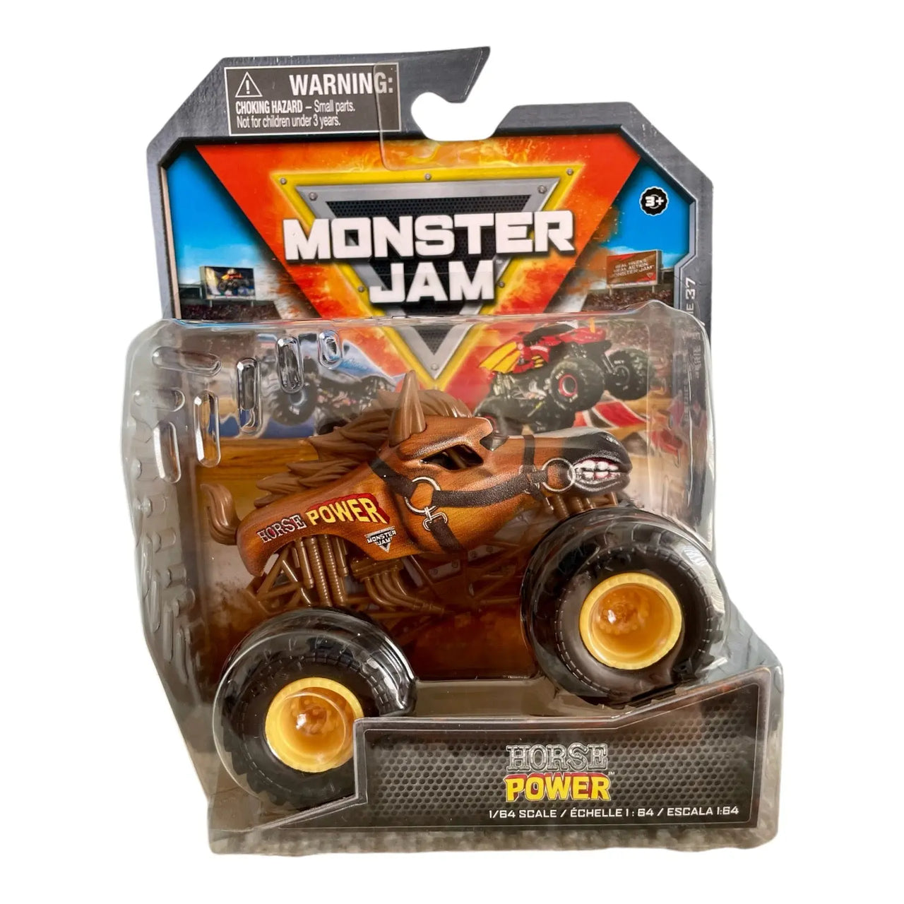 Monster Jam Die-Cast Vehicle 1:64 Scale - Series 37 - Horse Power Monster Jam