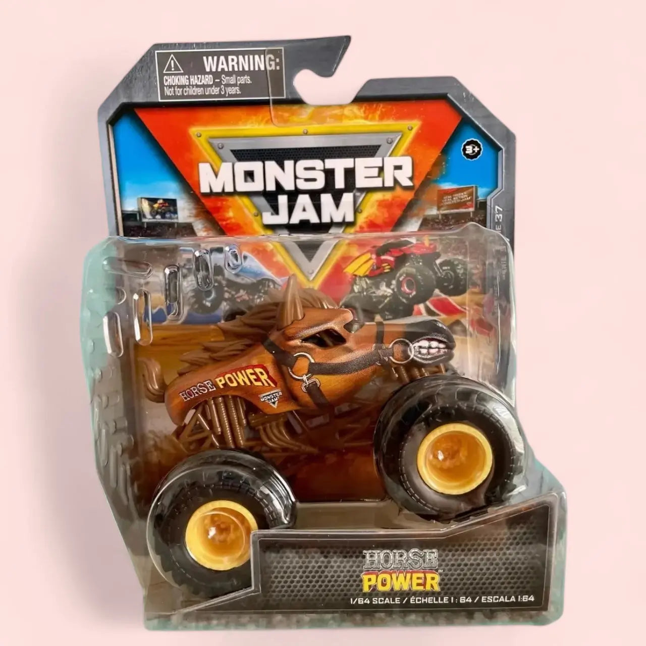 Monster Jam Die-Cast Vehicle 1:64 Scale - Series 37 - Horse Power Monster Jam