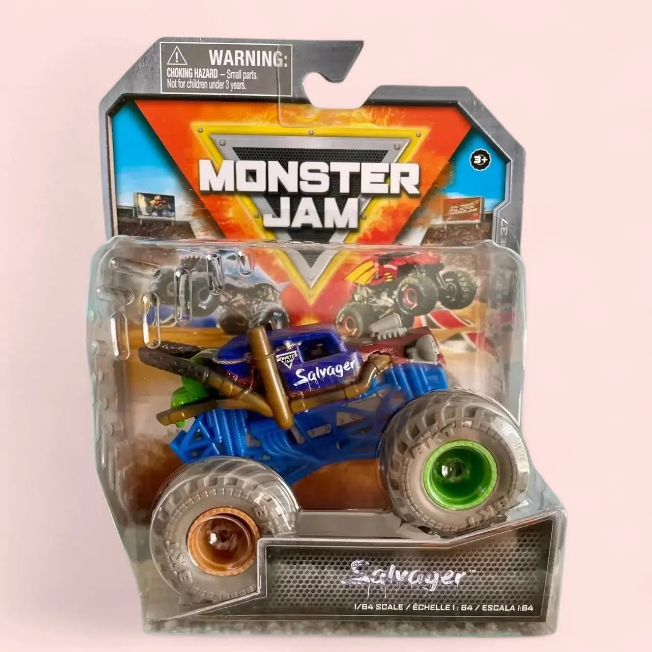 Monster Jam Die-Cast Vehicle 1:64 Scale - Series 37 - Salvager Monster Jam