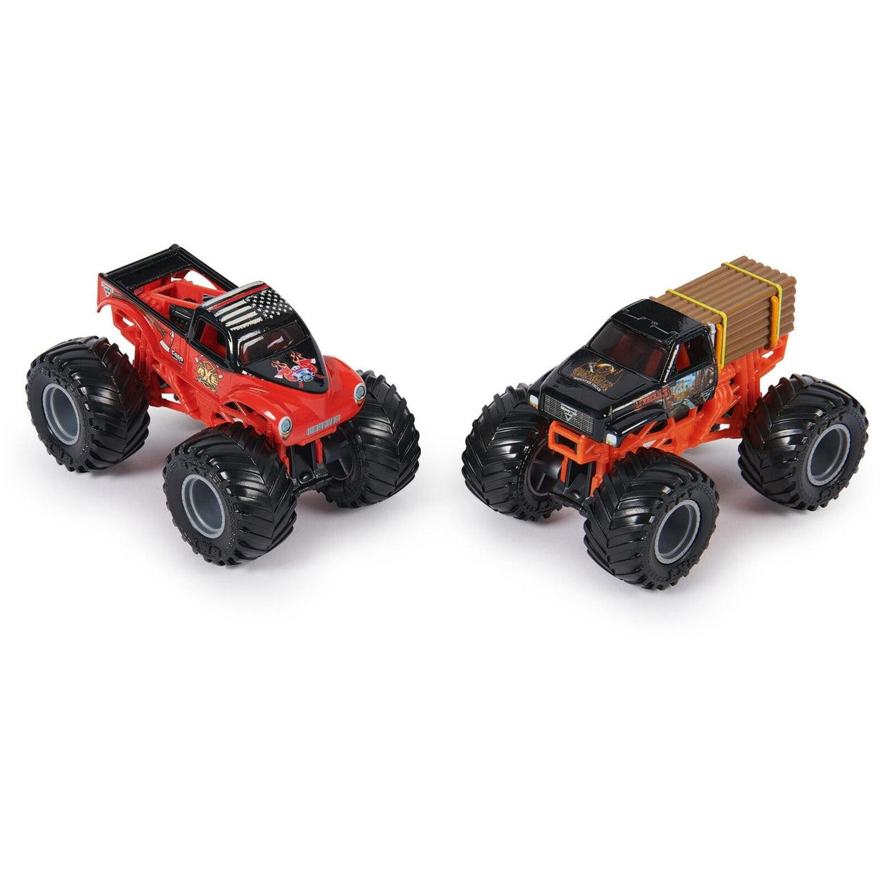 Monster Jam 1:64 Lumberjack vs Axe 2 Pack Monster Jam