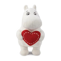 Thumbnail for Moomin Standing with Heart Soft Toy Aurora