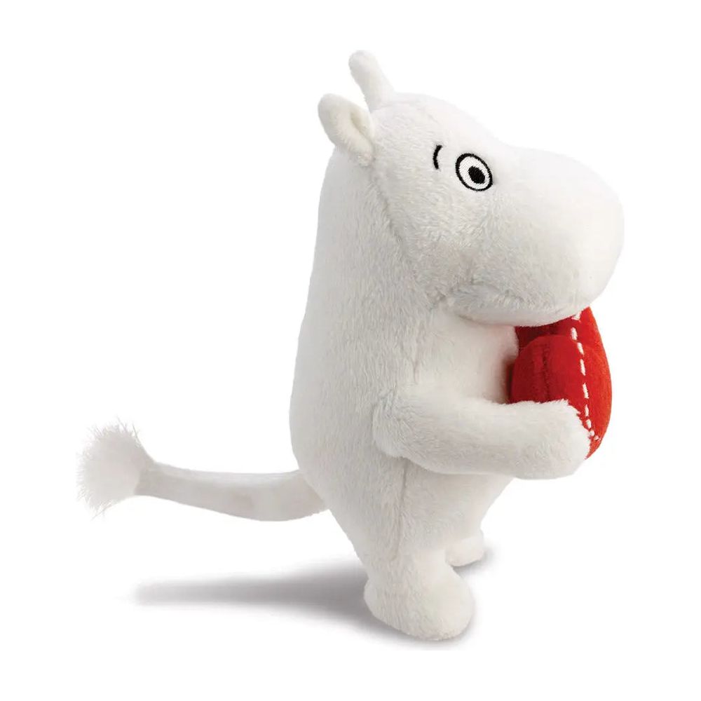 Moomin Standing with Heart Soft Toy Aurora