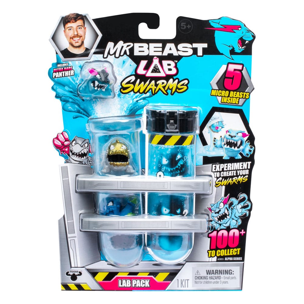 Mr. Beast Lab Swarms Figure 5-Pack 3 cm Moose Toys