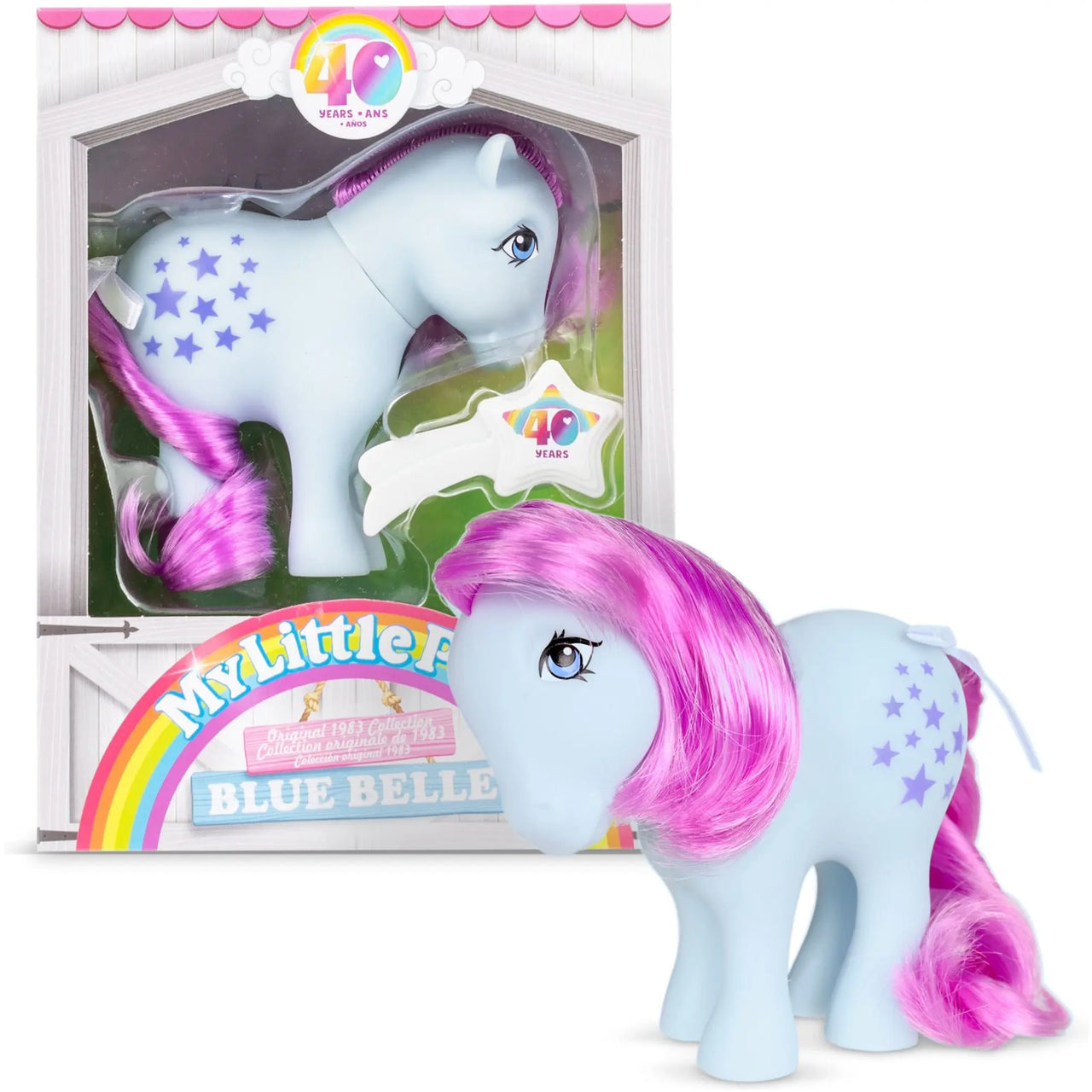 My Little Pony Classics 40th Anniversary Blue Belle My Little Pony