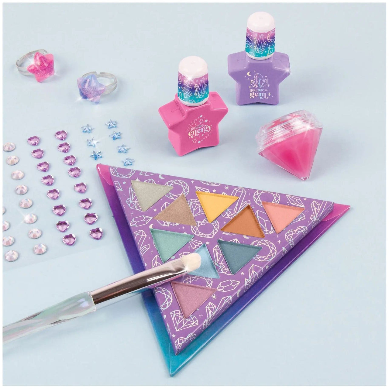 Mystic Crystal Makeup Set with Face Jewels Make It Real