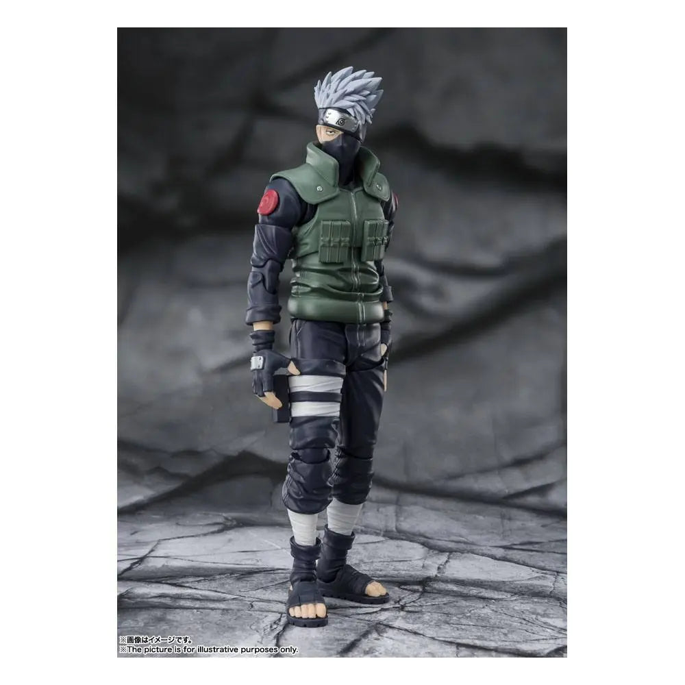 Naruto Shippuden S.H. Figuarts Action Figure Kakashi Hatake -The famed Sharingan Hero- 16 cm Tamashii Nations